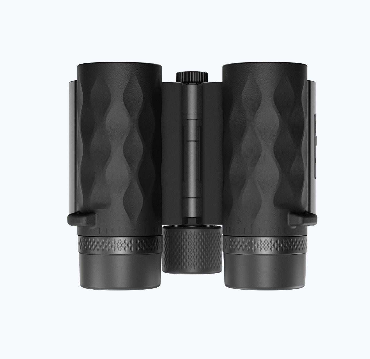 Solvia ED 8x32 compact black binoculars with textured grip