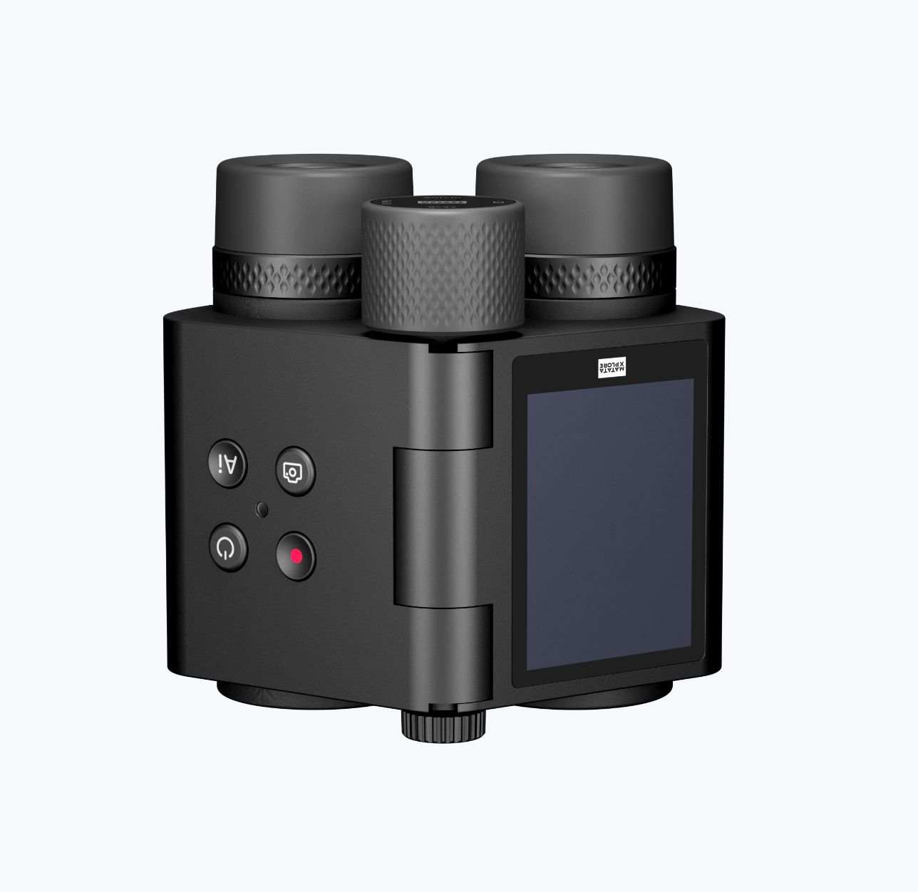 Solvia ED 8x32 digital binoculars with screen and control buttons