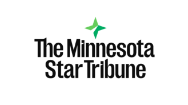 Minnesota Star Tribune logo with green and black text
